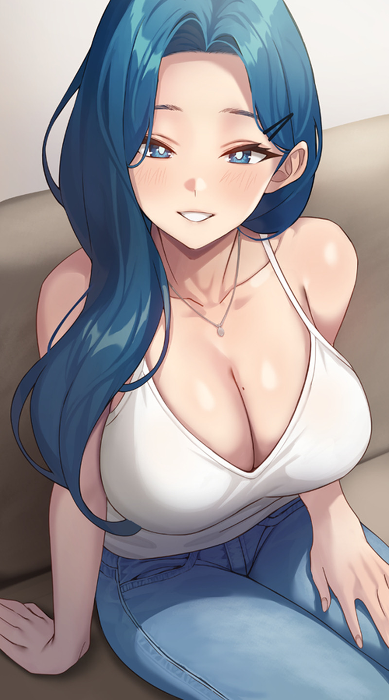 【二次】胸の谷間がエロい格好の女の子たちのエロ画像 Part１６