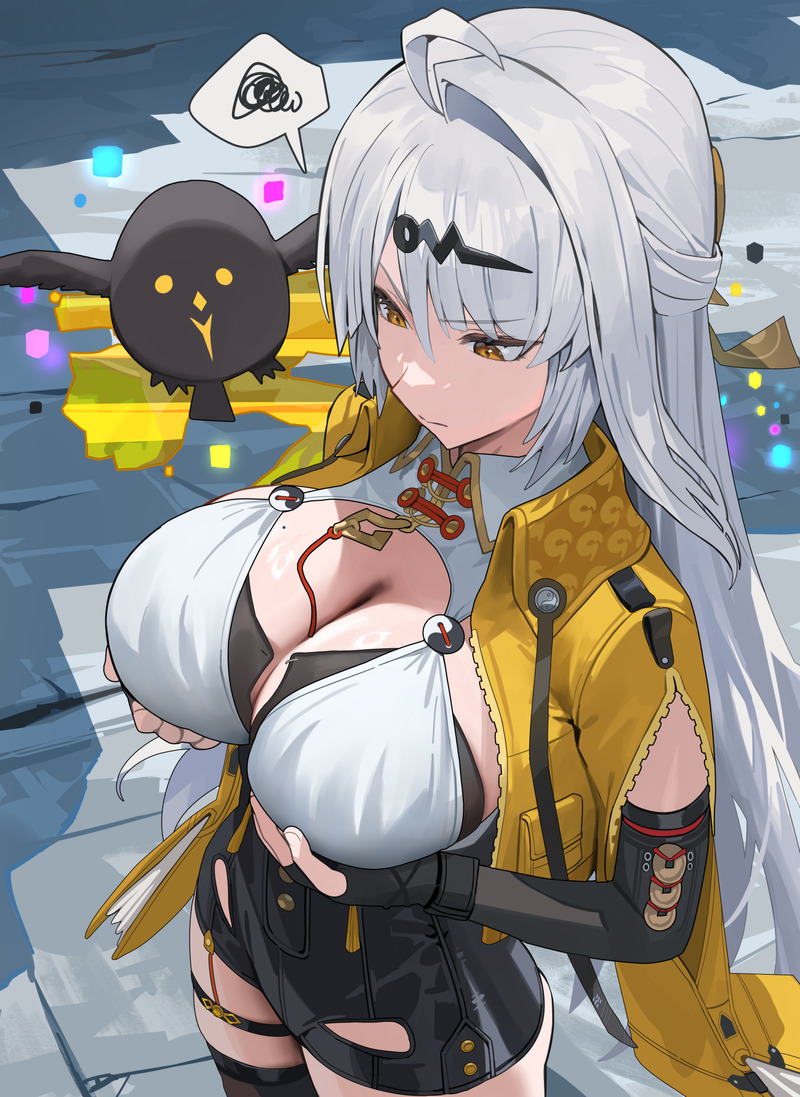 【二次】胸の谷間がエロい格好の女の子たちのエロ画像 Part１６