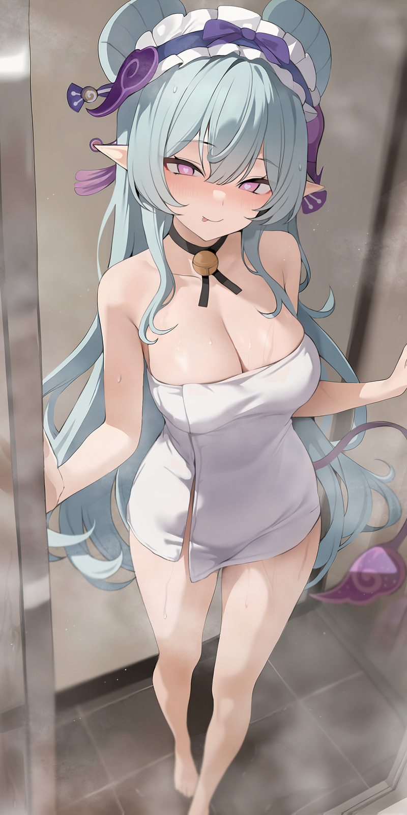 【二次】胸の谷間がエロい格好の女の子たちのエロ画像 Part１６
