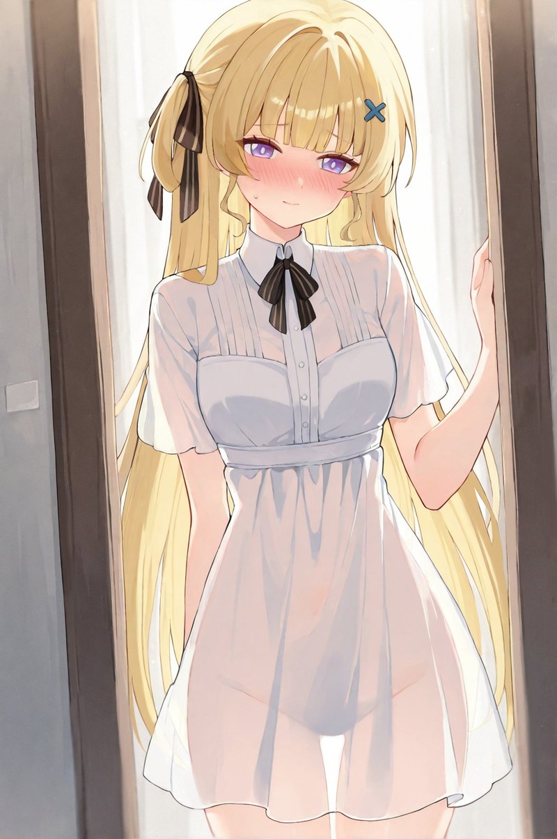 【二次】赤面、恥じらいエロ画像 Part１５５【まとめ】