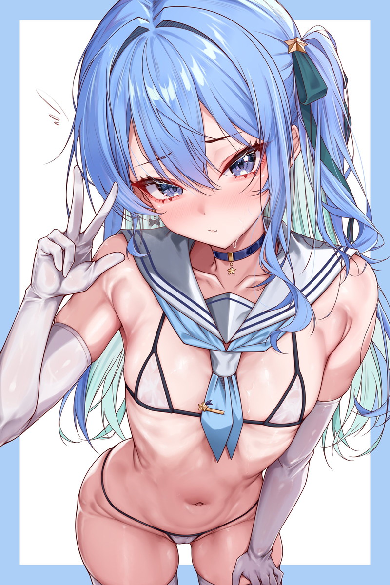 【二次】赤面、恥じらいエロ画像 Part１５６【まとめ】