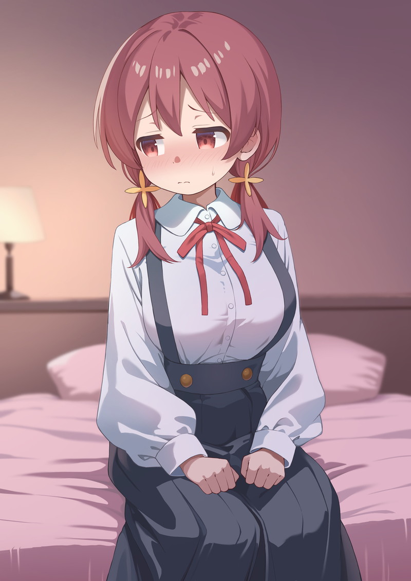 【二次】赤面、恥じらいエロ画像 Part１５７【まとめ】