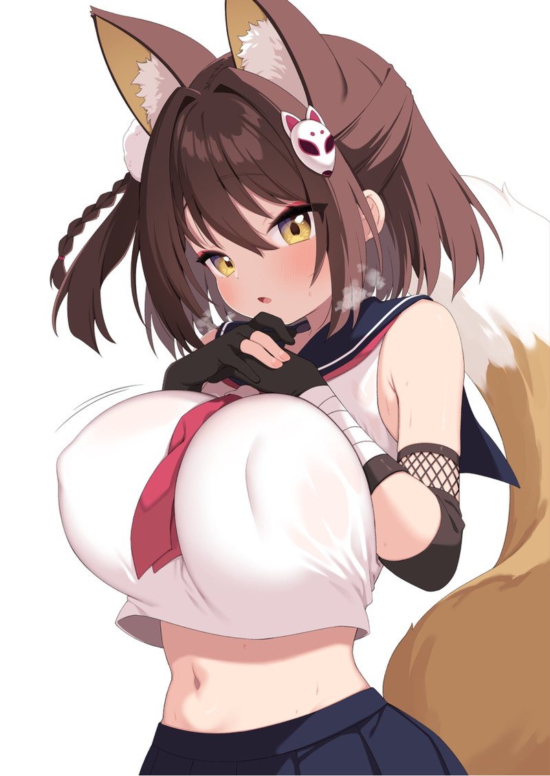 【二次】赤面、恥じらいエロ画像 Part１５７【まとめ】