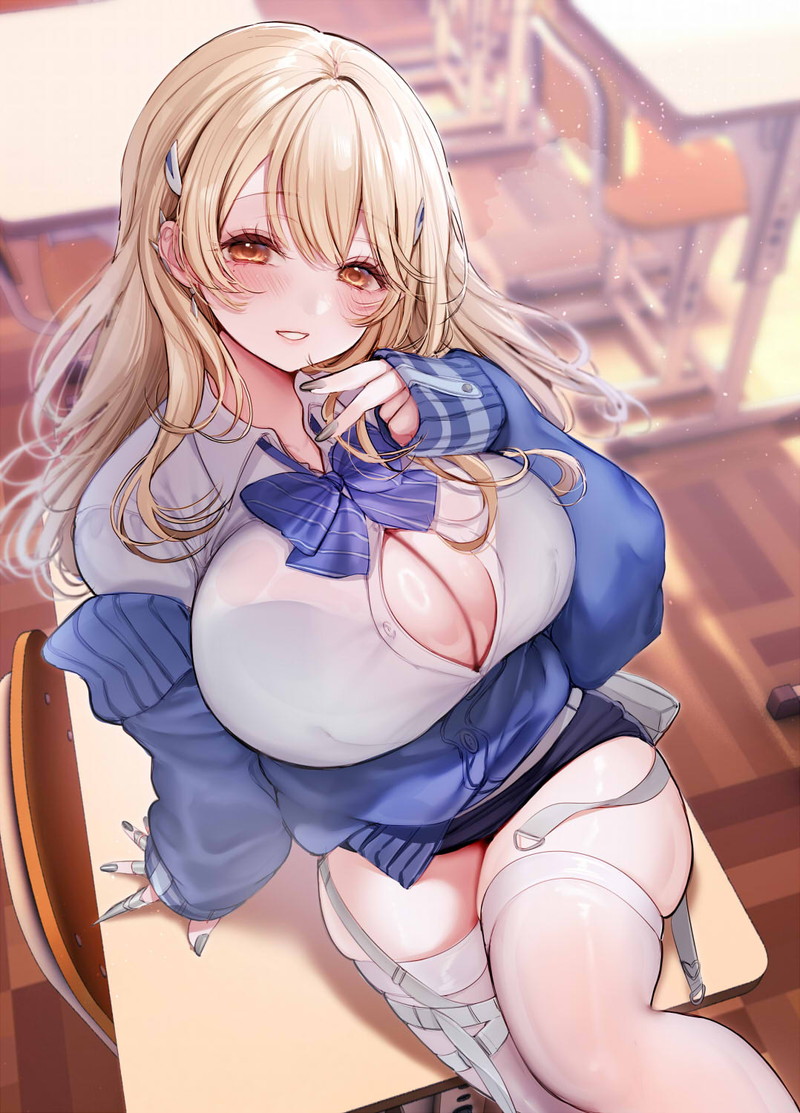 【二次】金髪、ブロンドヘアーの女の子のエロ画像 Part７３