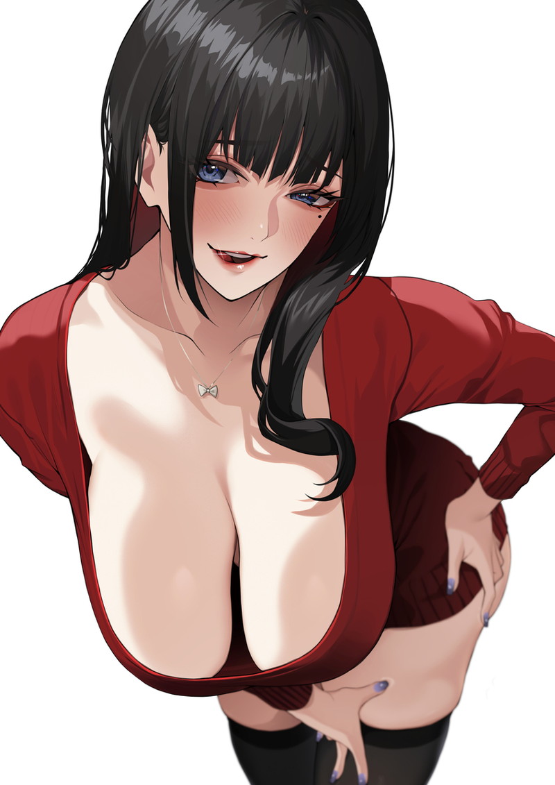 【二次】抜ける長乳、垂れ乳のエロ画像まとめ Part１６