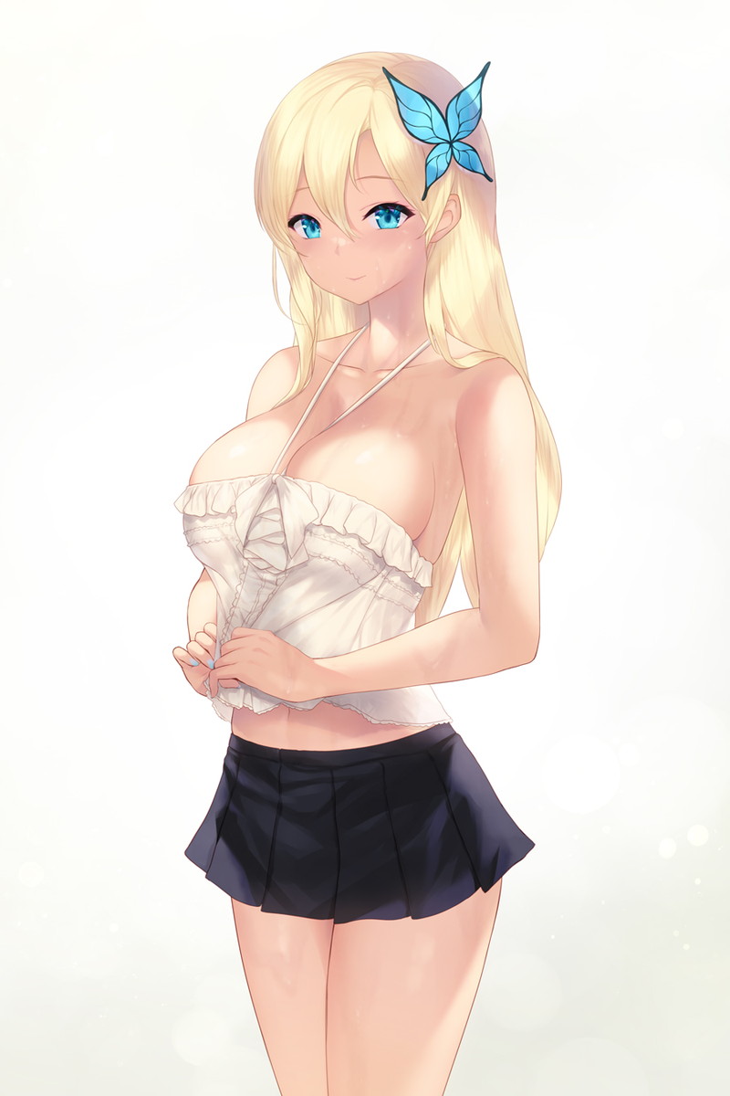 【二次】タンクトップ姿の女の子のエロ画像まとめ Part１２