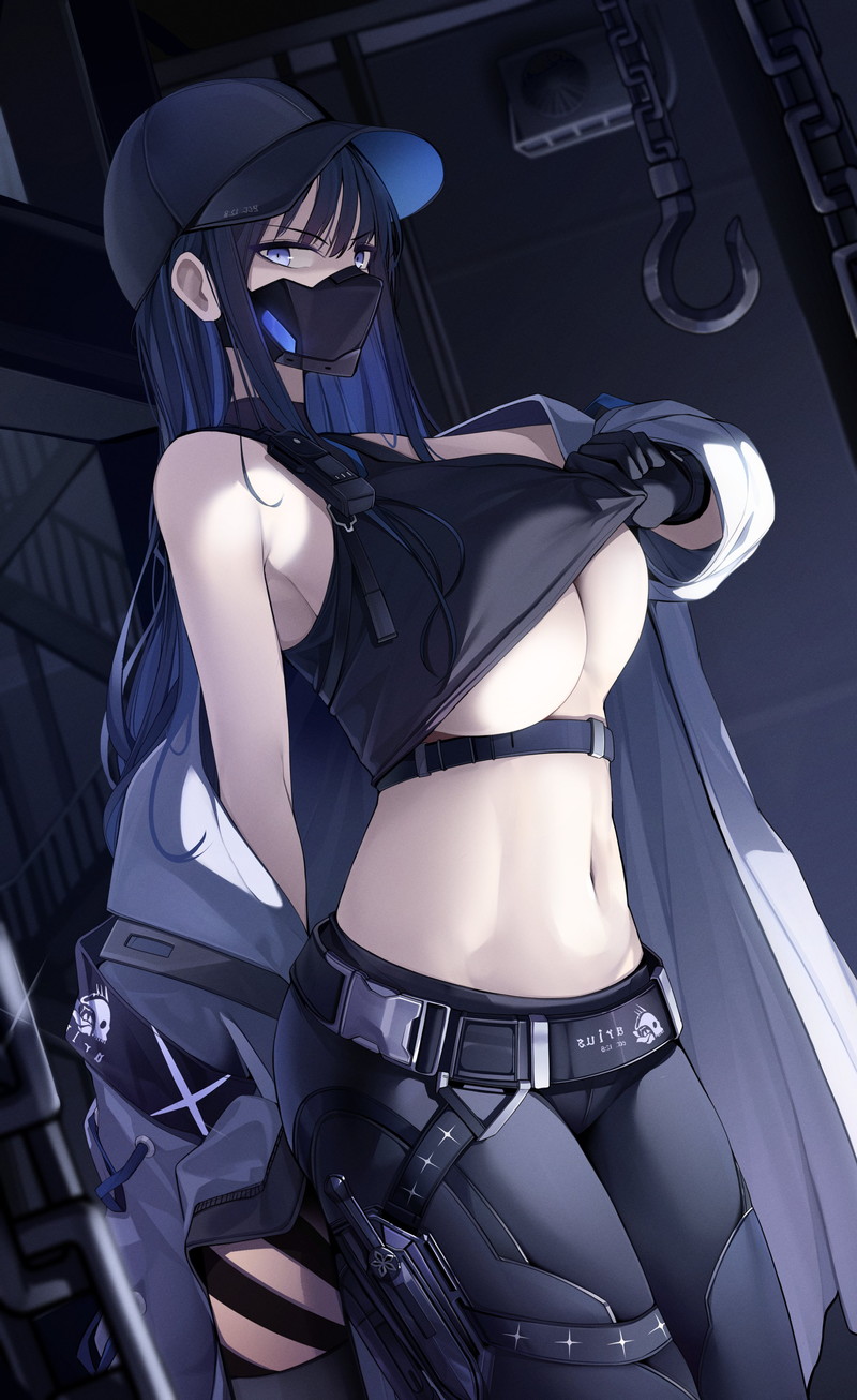 【二次】タンクトップ姿の女の子のエロ画像まとめ Part１２