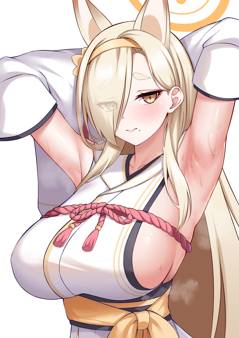 【二次】汗ばんだ肌や身体がエロい女の子の画像 Part２８