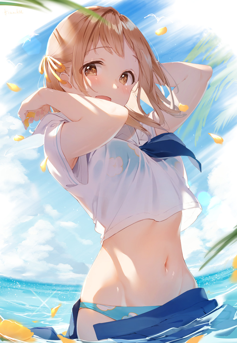 【二次】細くくびれたウェストがセクシーなエロ画像 Part１