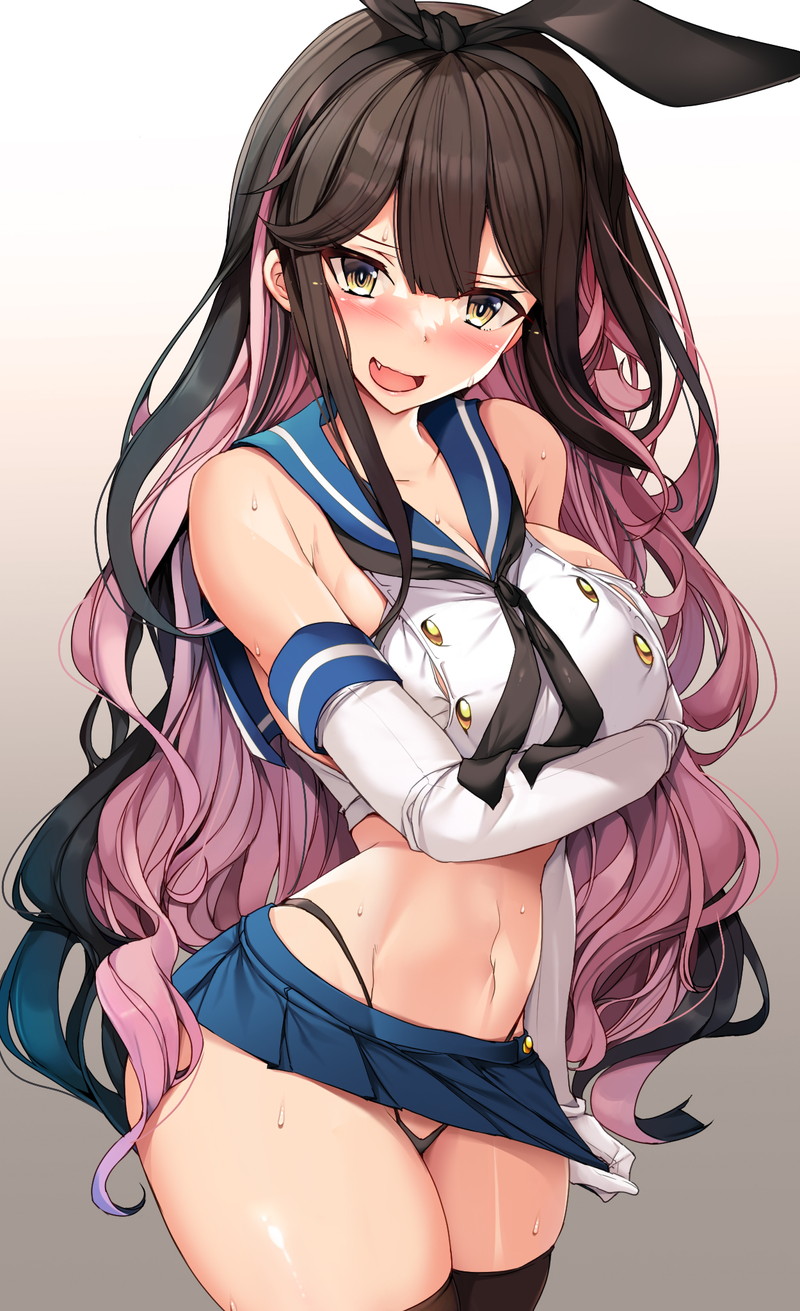 【二次】細くくびれたウェストがセクシーなエロ画像 Part１
