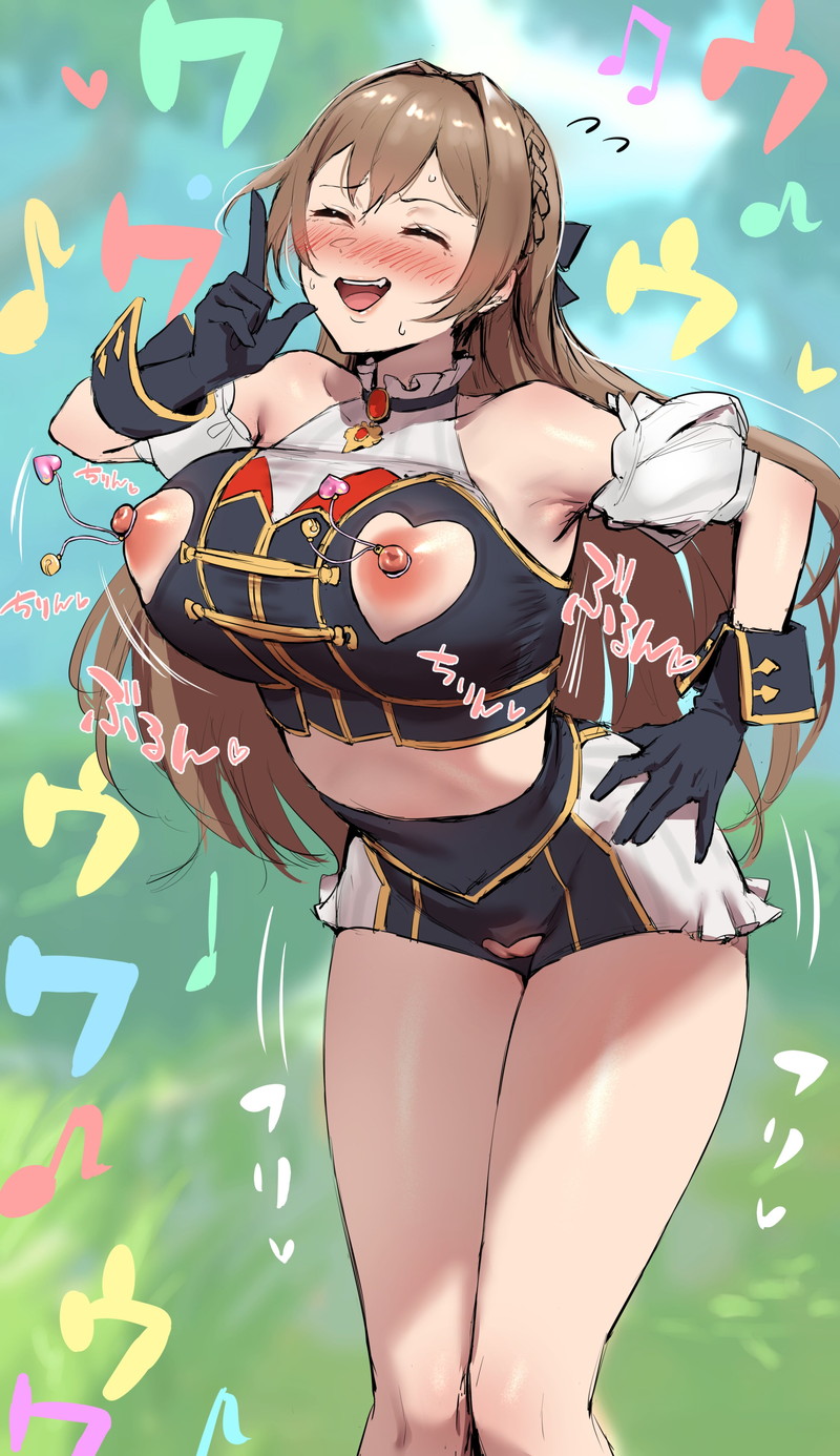【二次】アイドルやステージ衣装風のエロ画像まとめ Part７