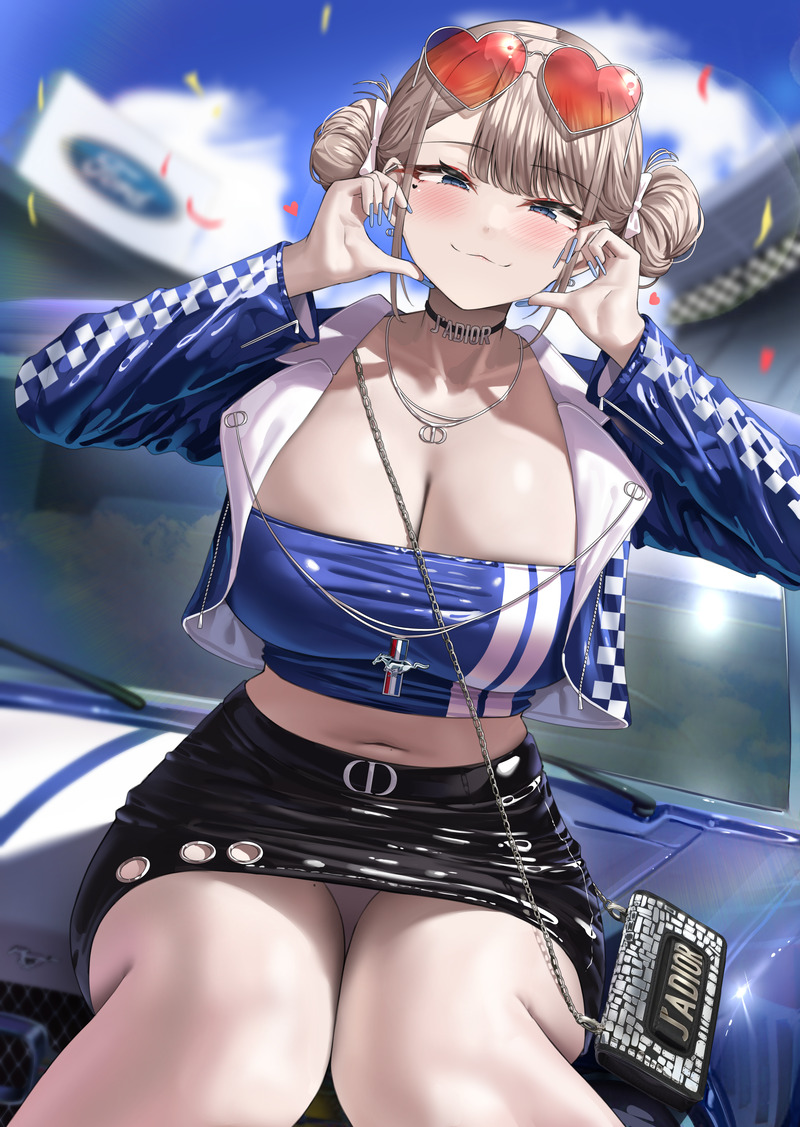 【二次】テカテカな金ビキニやエナメル素材コスチュームのエロ画像 Part１４