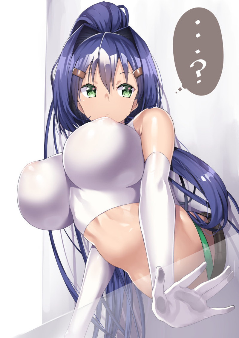 【二次】ガラスにおっぱいを押し付けたりしてるエロ画像 Part６