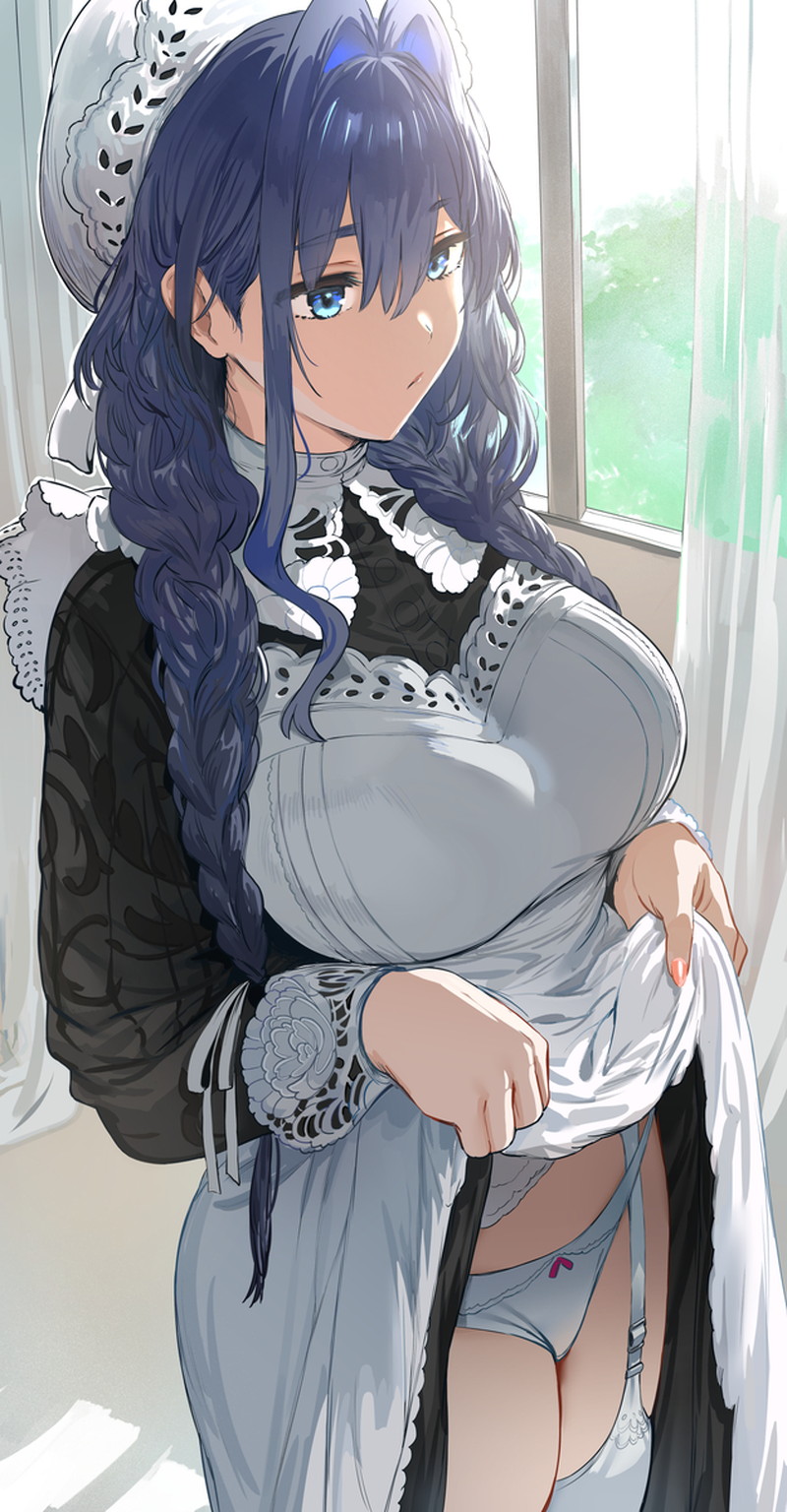 【二次】エッチなガーターベルトを付けた女子たちのエロ画像 Part７