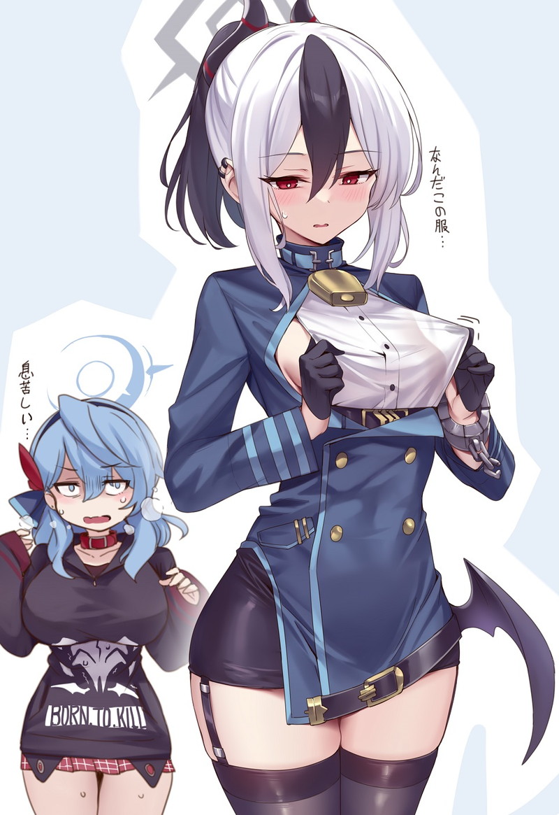 【二次】エッチなガーターベルトを付けた女子たちのエロ画像 Part７