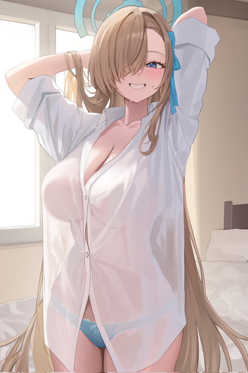 【二次】透け乳首やポッチがエロいノーブラ画像 Part３３