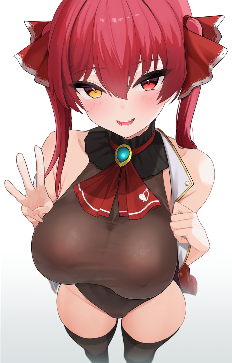 【二次】透け乳首やポッチがエロいノーブラ画像 Part３４