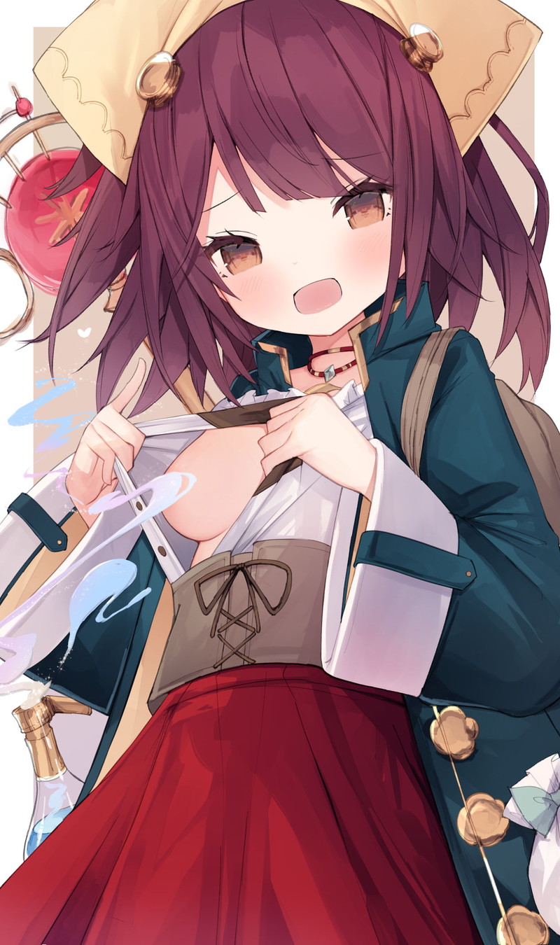 【二次】透け乳首やポッチがエロいノーブラ画像 Part３４