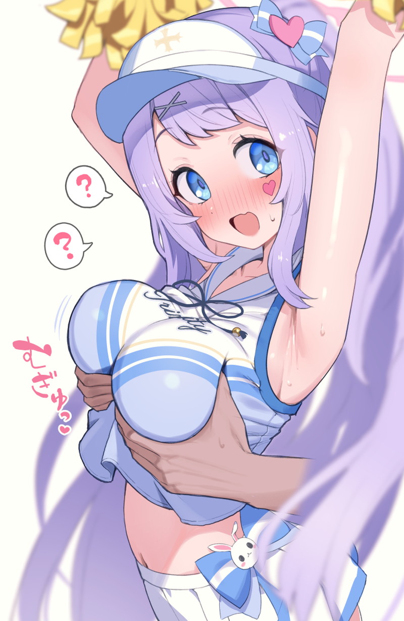 【二次】おっぱいを揉んでいる乳揉みエロ画像まとめ Part３
