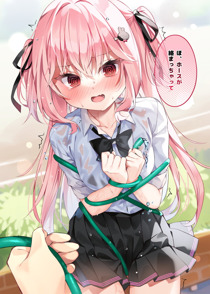 ピンク髪のキャラや女の子の二次エロ画像 Part１７