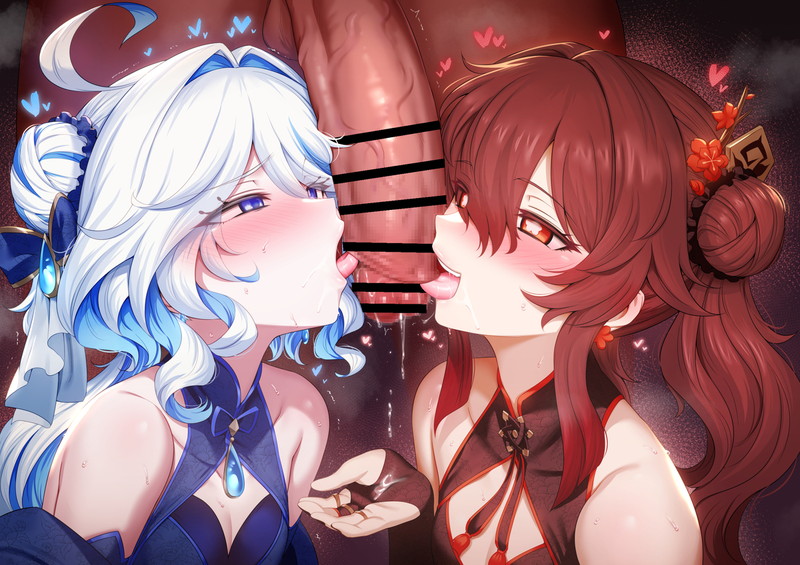 【二次】気持ちよさそうなフェラチオのエロ画像まとめ Part２