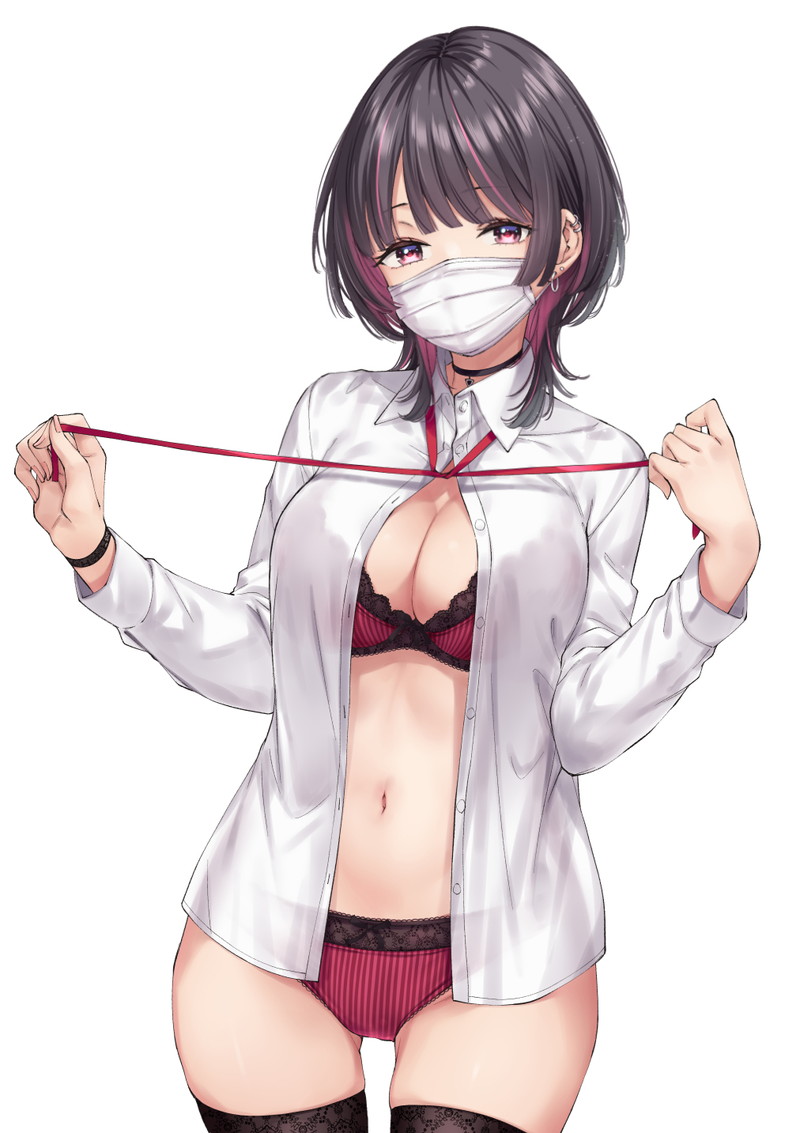 【二次】マスクを付けた女の子のフェチエロ画像 Part１６