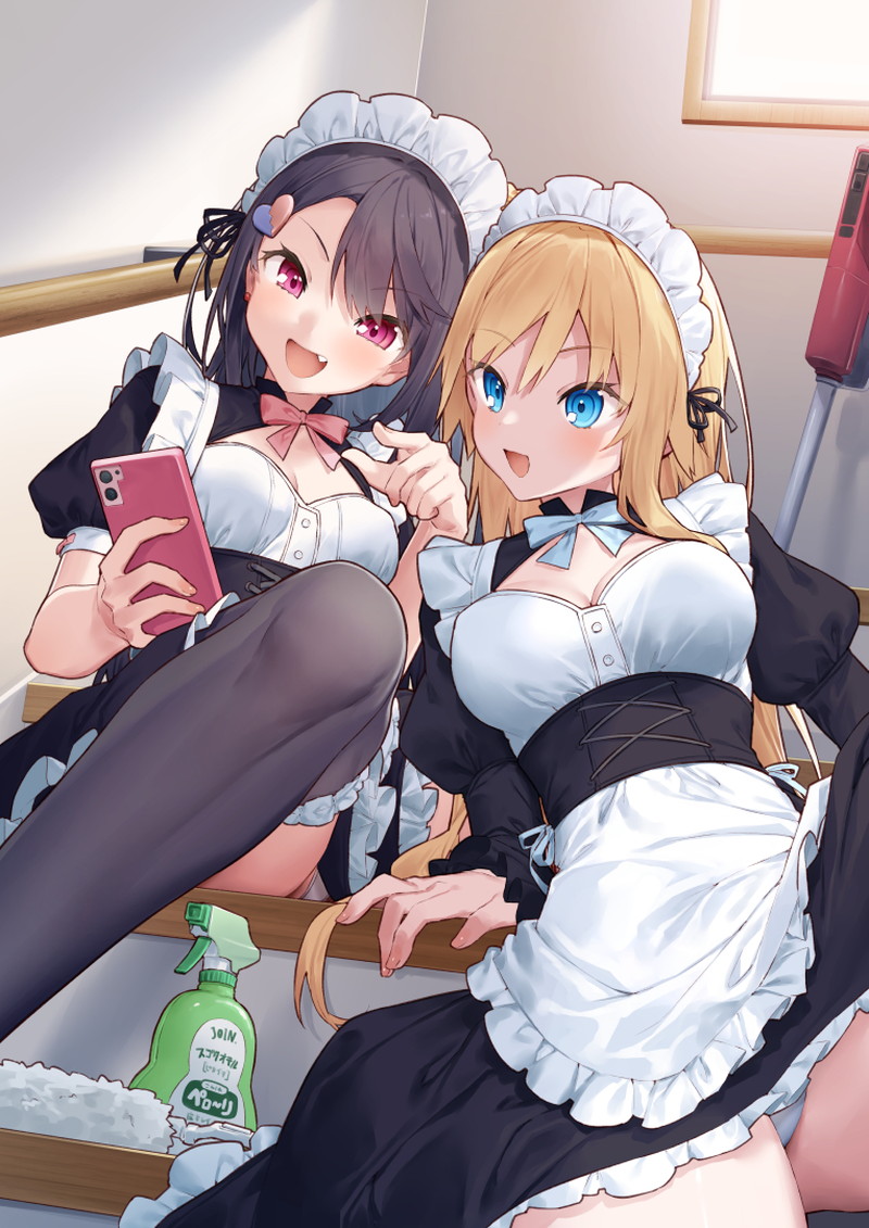 【二次】メイド服を着た女の子のエロ画像 Part８０