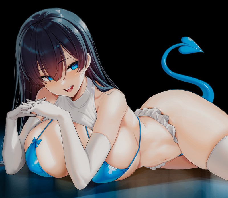 【二次】ロングヘアー、長髪の女の子のエロ画像 Part４８
