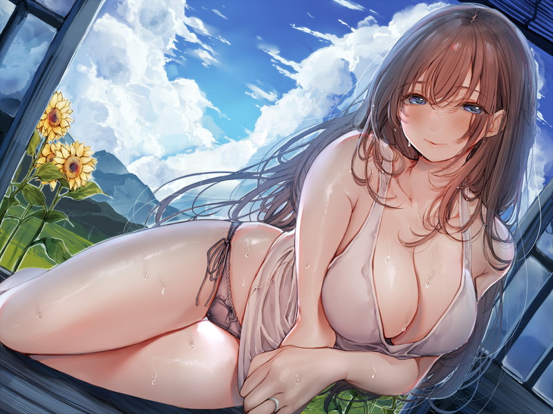 【二次】ロングヘアー、長髪の女の子のエロ画像 Part４８