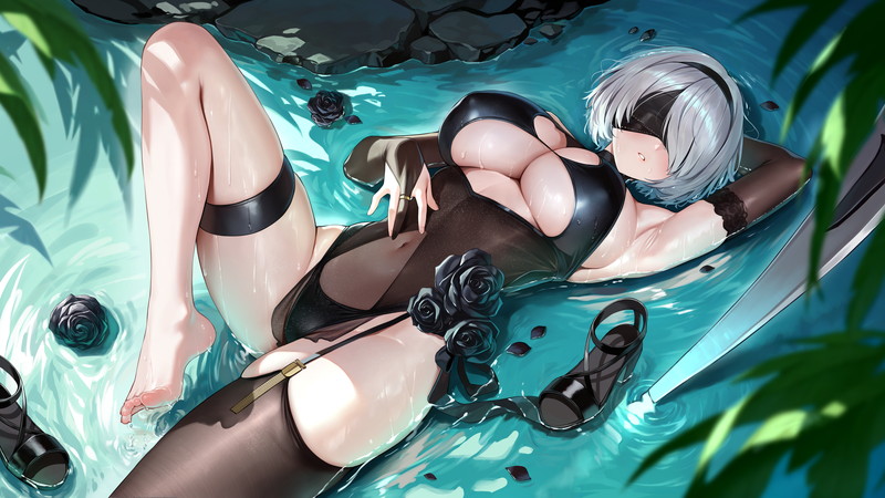 【二次】おっぱいの重みが伝わりそうな下乳、乳袋画像 Part４７