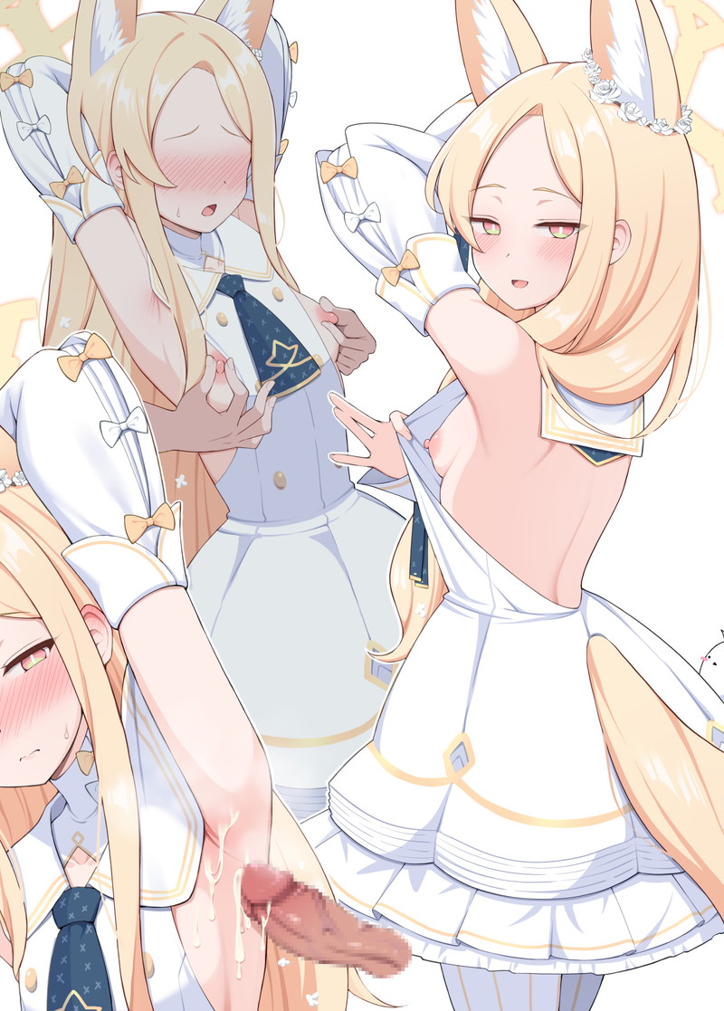 【二次】乳首で感じる女子たちの乳首責めエロ画像 Part６