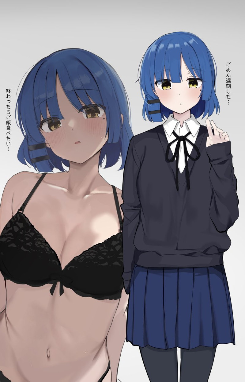 スケベな制服JK、JCたちのエロ画像まとめ Part１１５