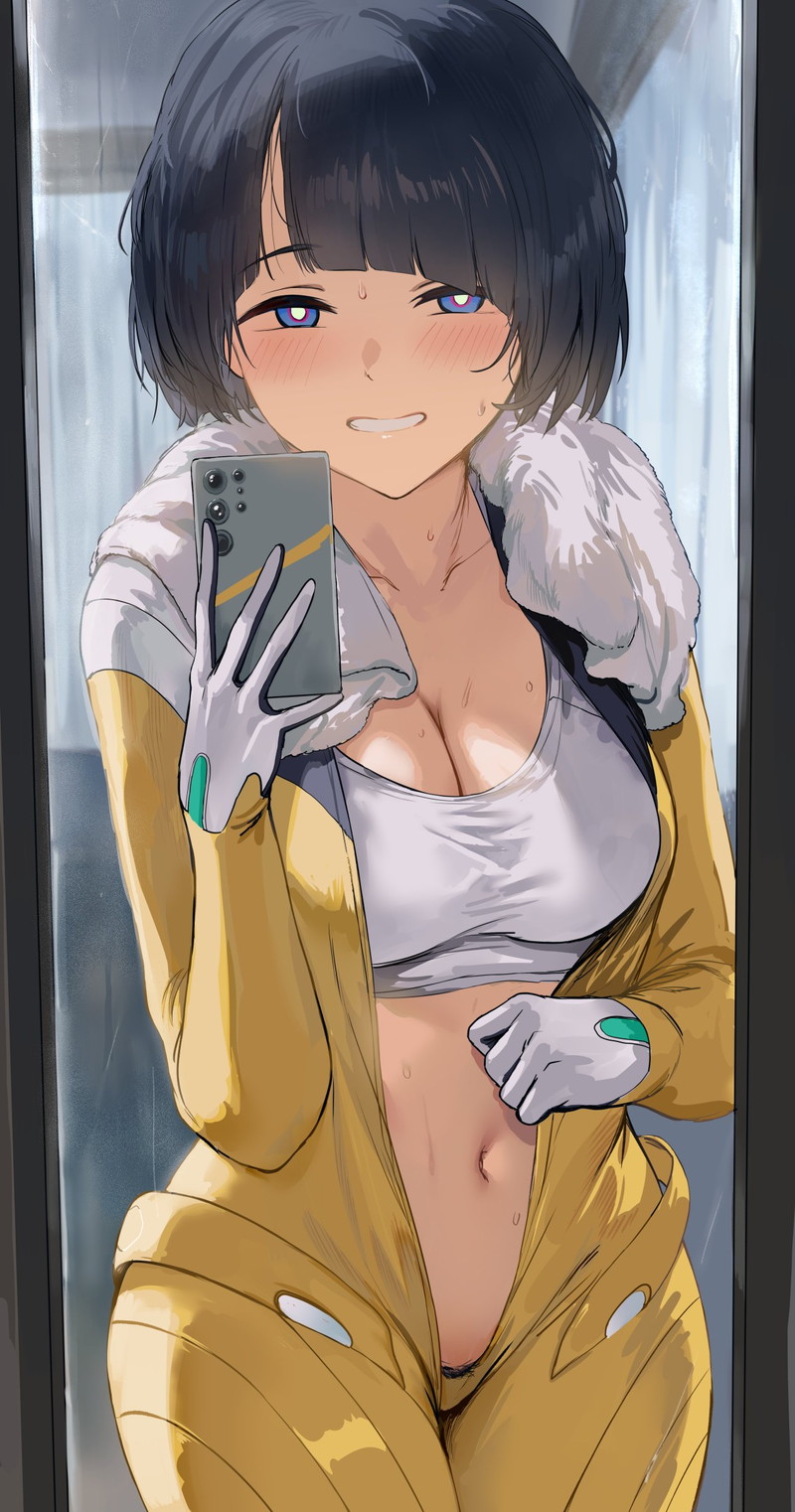 【二次】カメラでエロ自撮りやハメ撮りしているエロ画像 Part３