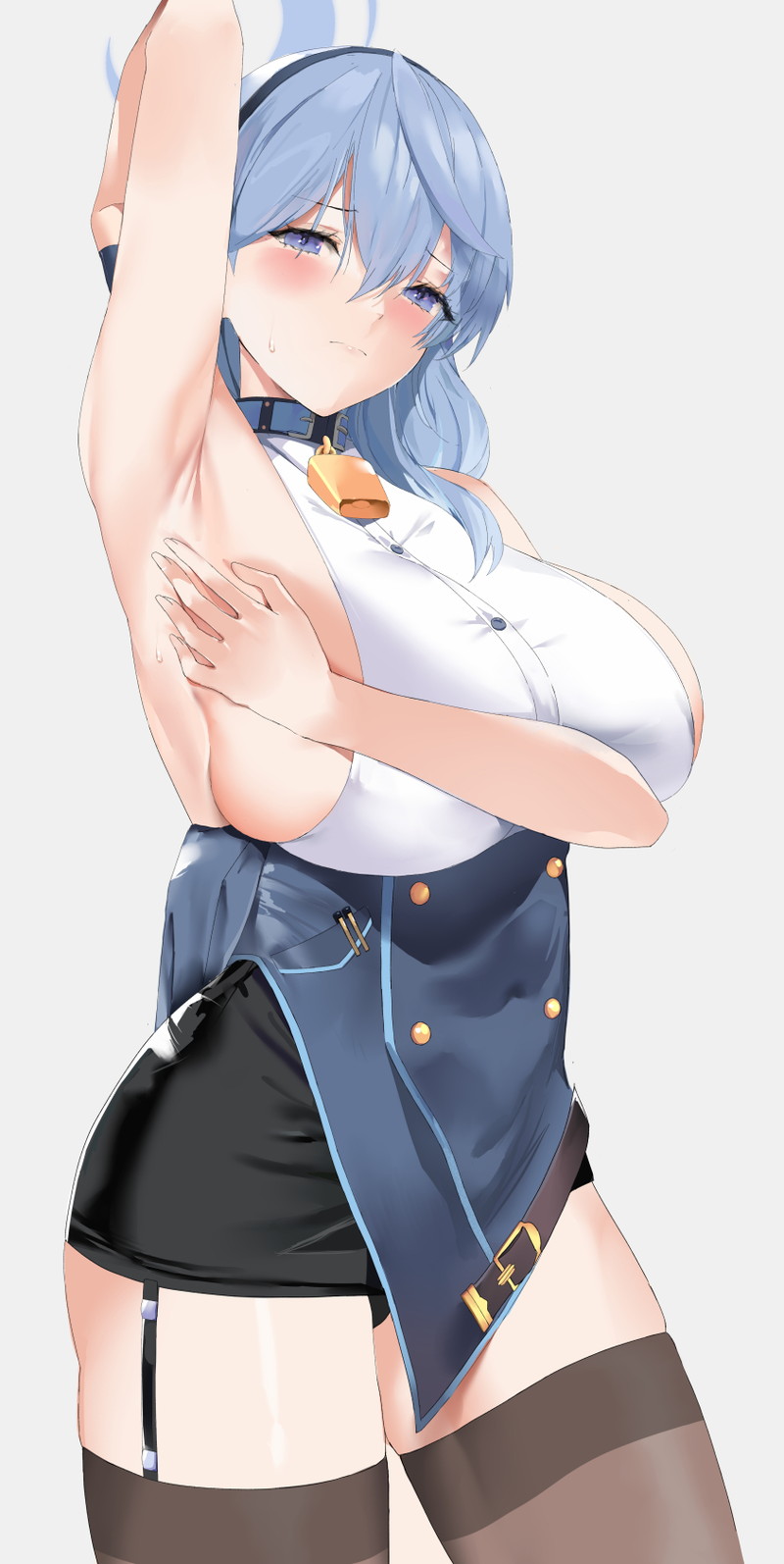 【二次】横乳、はみ出しおっぱいコスのエロ画像 Part５
