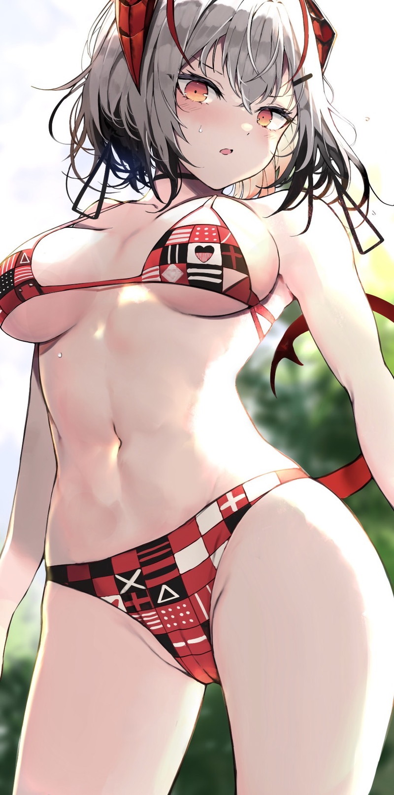 二次元の水着、ビキニ画像まとめ Part７２