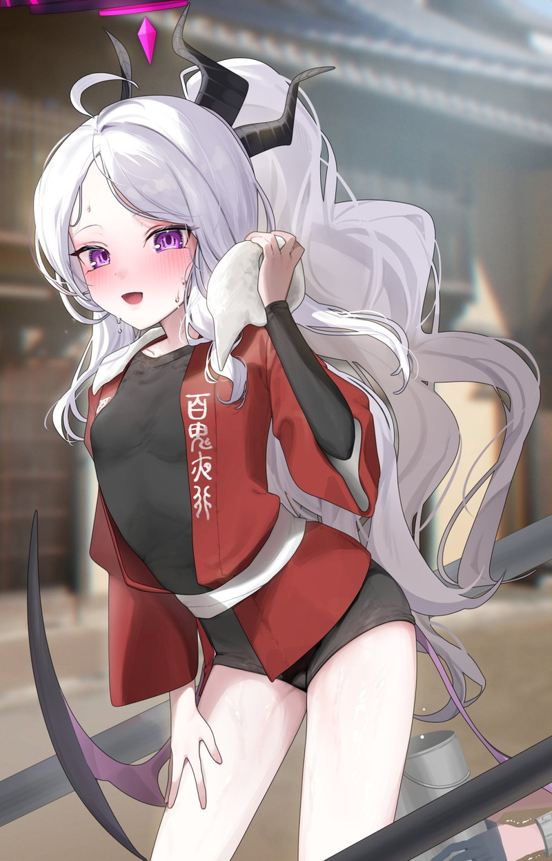 【二次】汗ばんだ肌や身体がエロい女の子の画像 Part２９