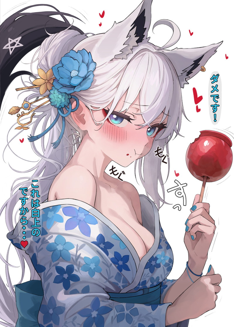 【二次】猫耳、狐耳などが生えたケモミミっ娘たちのエロ画像 Part１２１