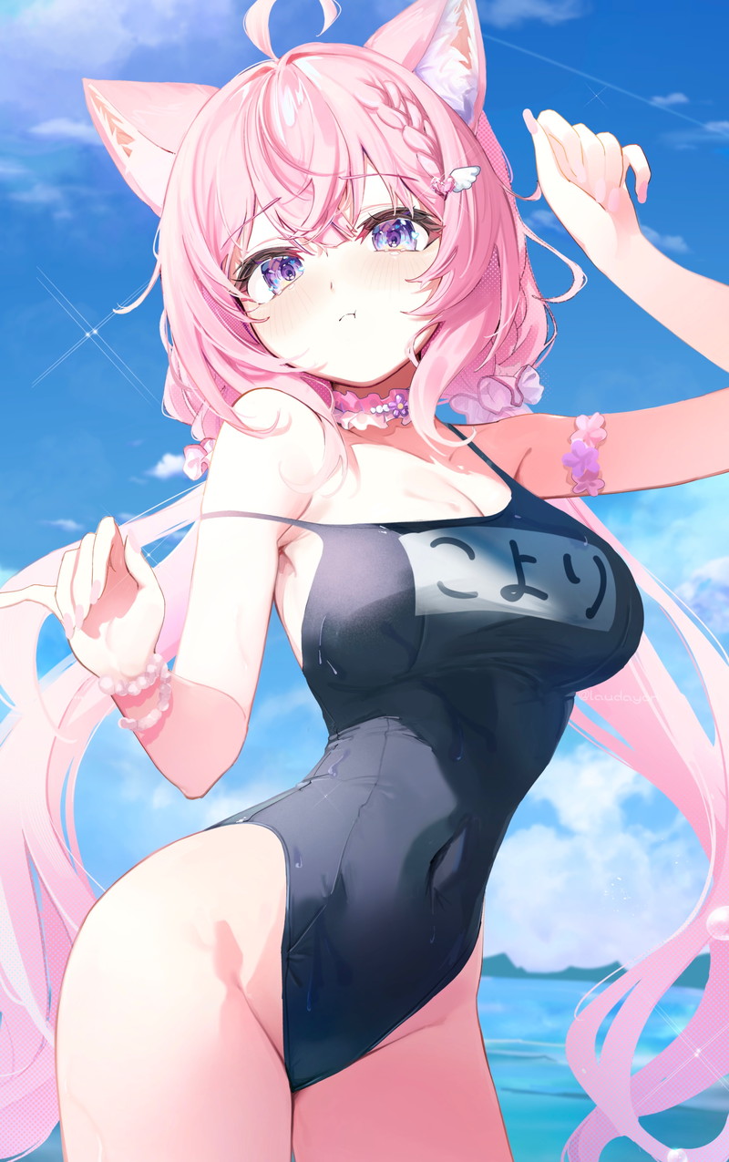 【二次】猫耳、狐耳などが生えたケモミミっ娘たちのエロ画像 Part１２２