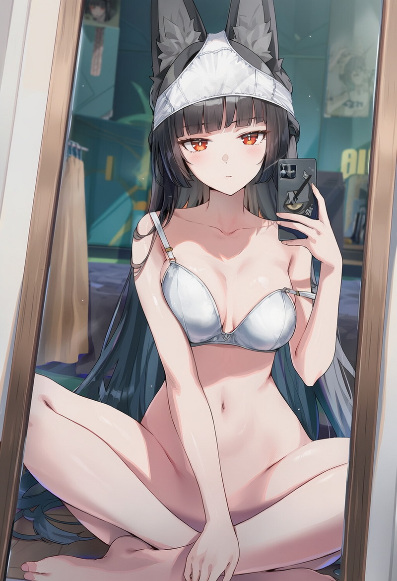 【二次】猫耳、狐耳などが生えたケモミミっ娘たちのエロ画像 Part１２２