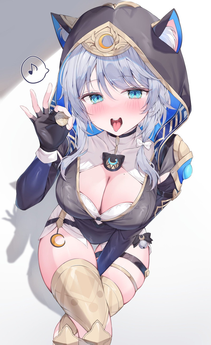 【二次】猫耳、狐耳などが生えたケモミミっ娘たちのエロ画像 Part１２２