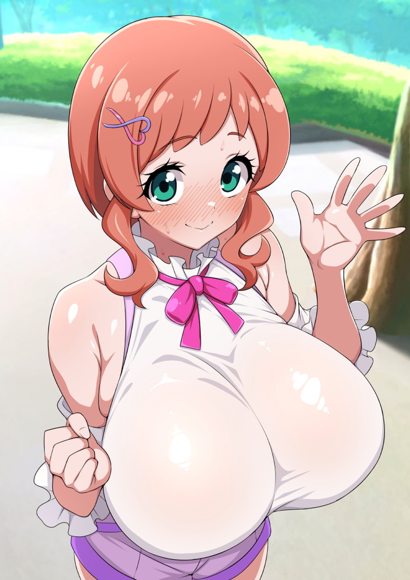 【二次】衣服に包まれた着衣おっぱいに興奮するエロ画像 Part２４
