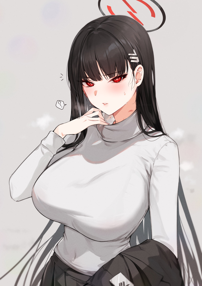 【二次】衣服に包まれた着衣おっぱいに興奮するエロ画像 Part２４