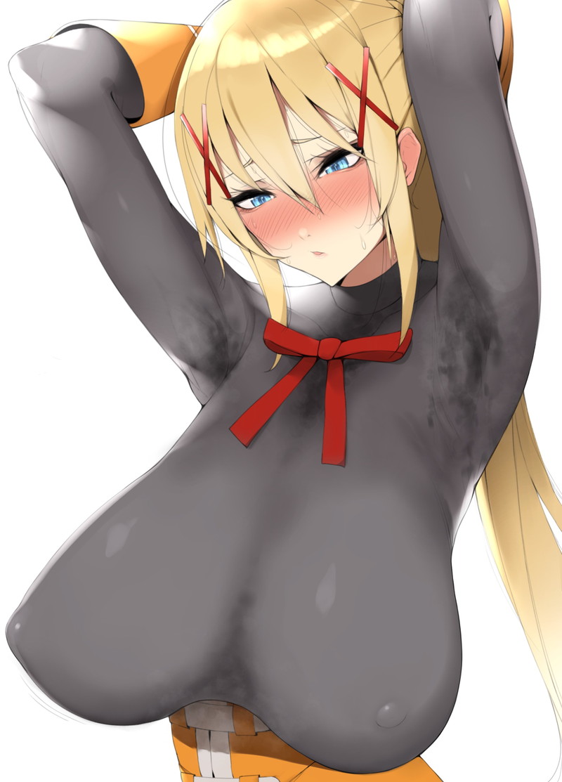 【二次】衣服に包まれた着衣おっぱいに興奮するエロ画像 Part２４
