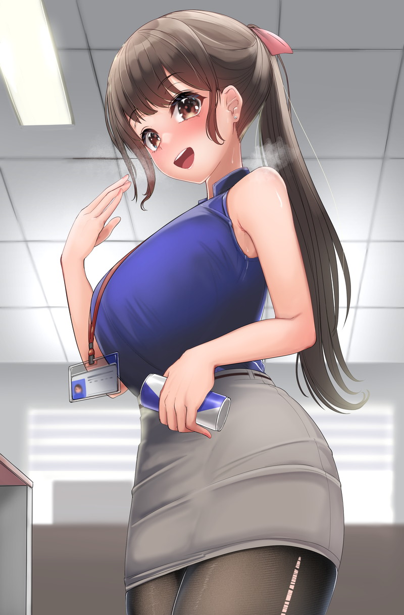 【二次】衣服に包まれた着衣おっぱいに興奮するエロ画像 Part２４