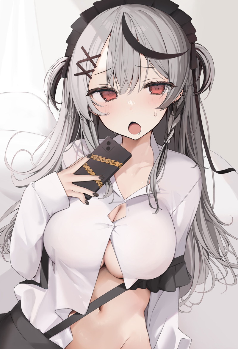 【二次】扇情的なはだけ、脱げかけエロ画像 Part３９