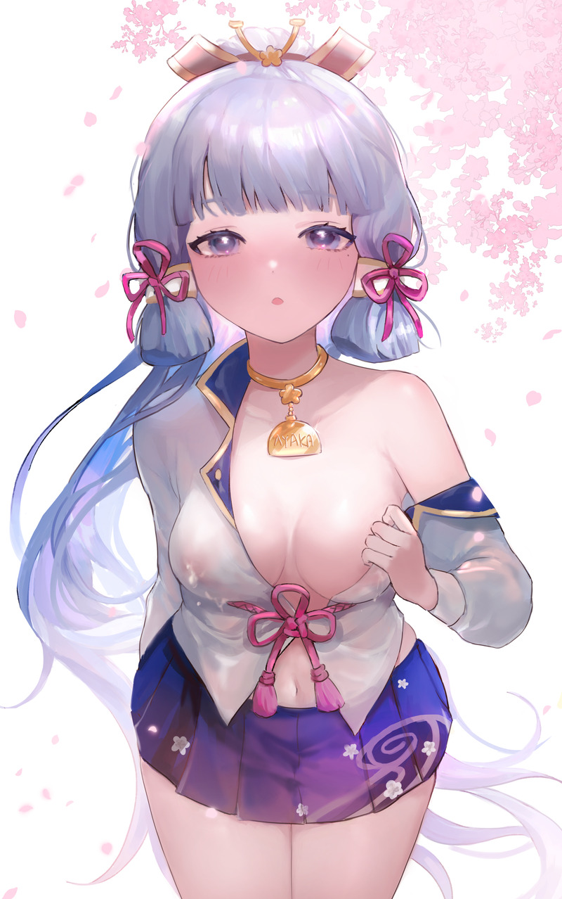 【二次】扇情的なはだけ、脱げかけエロ画像 Part４０