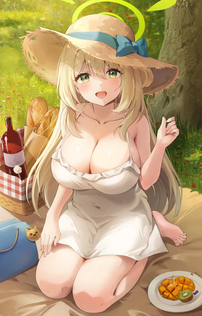 【二次】胸の谷間がエロい格好の女の子たちのエロ画像 Part１７