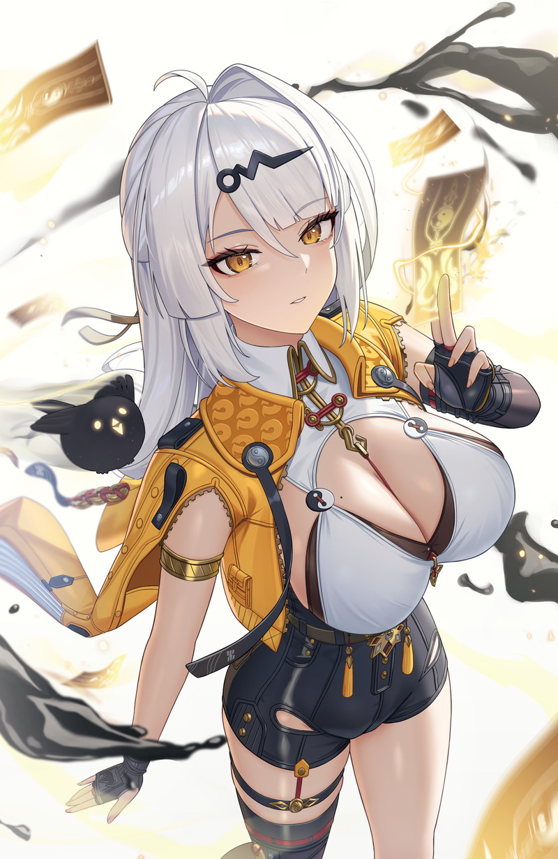 【二次】胸の谷間がエロい格好の女の子たちのエロ画像 Part１７