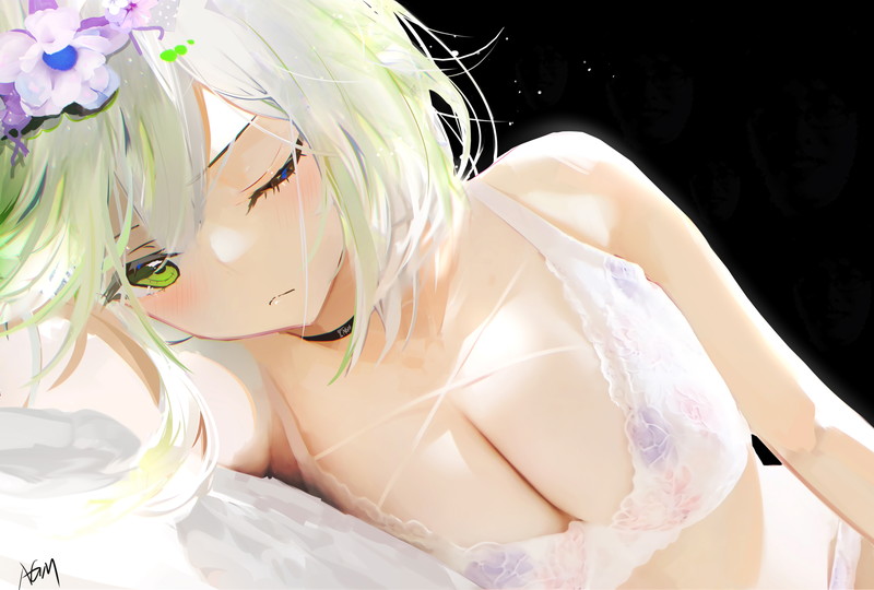 【二次】胸の谷間がエロい格好の女の子たちのエロ画像 Part１７