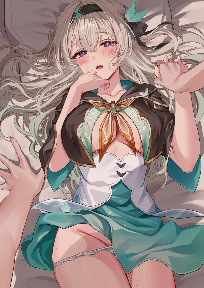 【二次】赤面、恥じらいエロ画像 Part１５８【まとめ】
